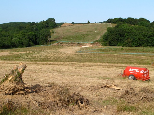 Decoy Stream Valley - Protest Camp Site - a once peaceful and beautiful little valley.