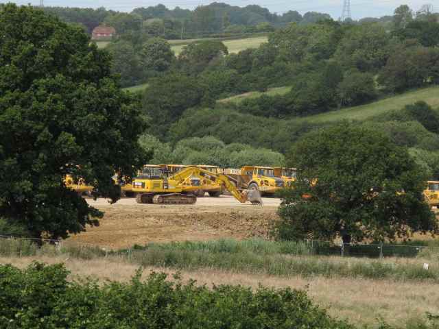 Huge machines arrive, to be followed by countless thousands more