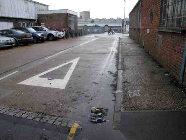 Unattractive, uneven, too narrow - hazardous for the elderly and impossible for wheelchairs. This footway needs a major upgrade
